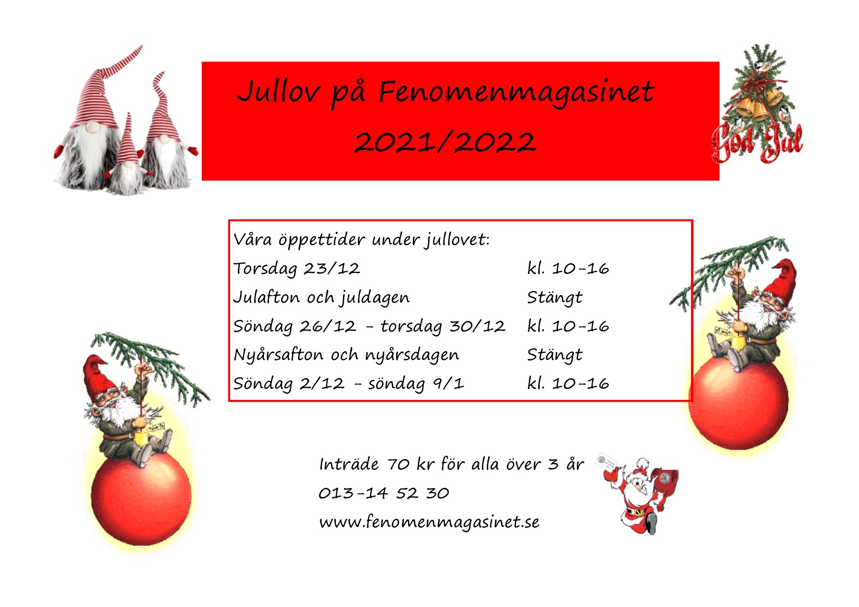 Jullov på